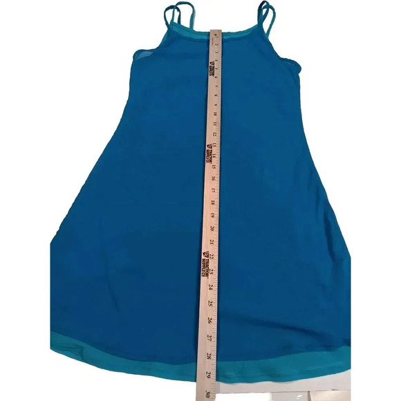 Vintage Y2K 90s Baby Streetwear Strappy Layered Slip Dress Large - Picture 6 of 11